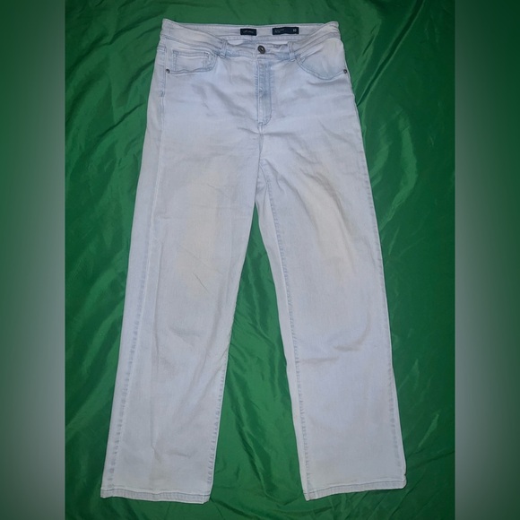 J.Jill Denim High Rise Full Leg Light Blue Women's Stretch Jeans size 10 - Picture 3 of 11